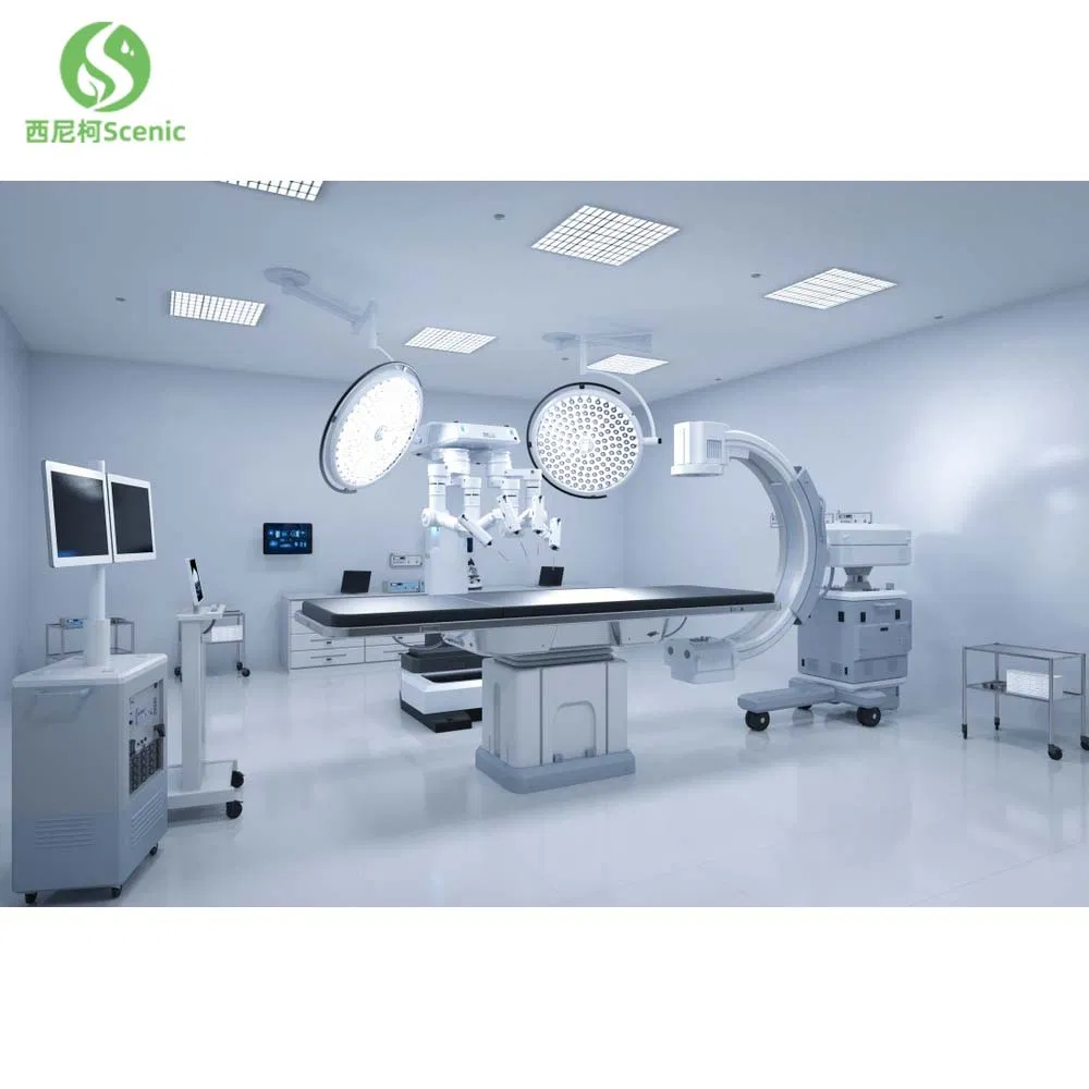 Digital Operating Room Wall System for Hospital Surgical Suite Integration
