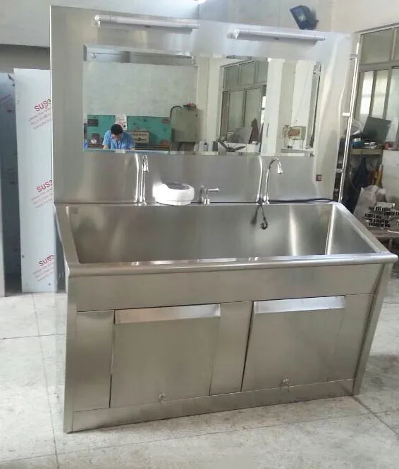 Scrub Sink Side Profile