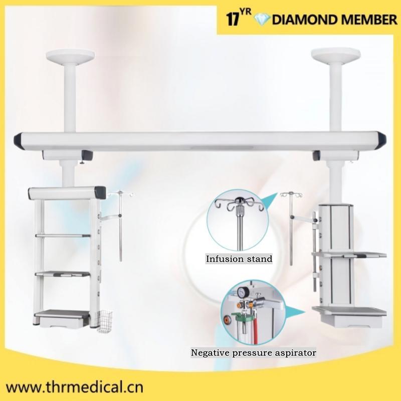 Hospital Gas Supply ICU Ceiling Surgeon Pendant Suspension Luxury Bridge Anesthesia Pendant