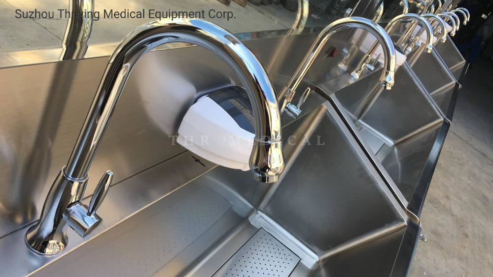 Stainless Steel Surgical Scrub Sink in Operating Room (THR-SS030)