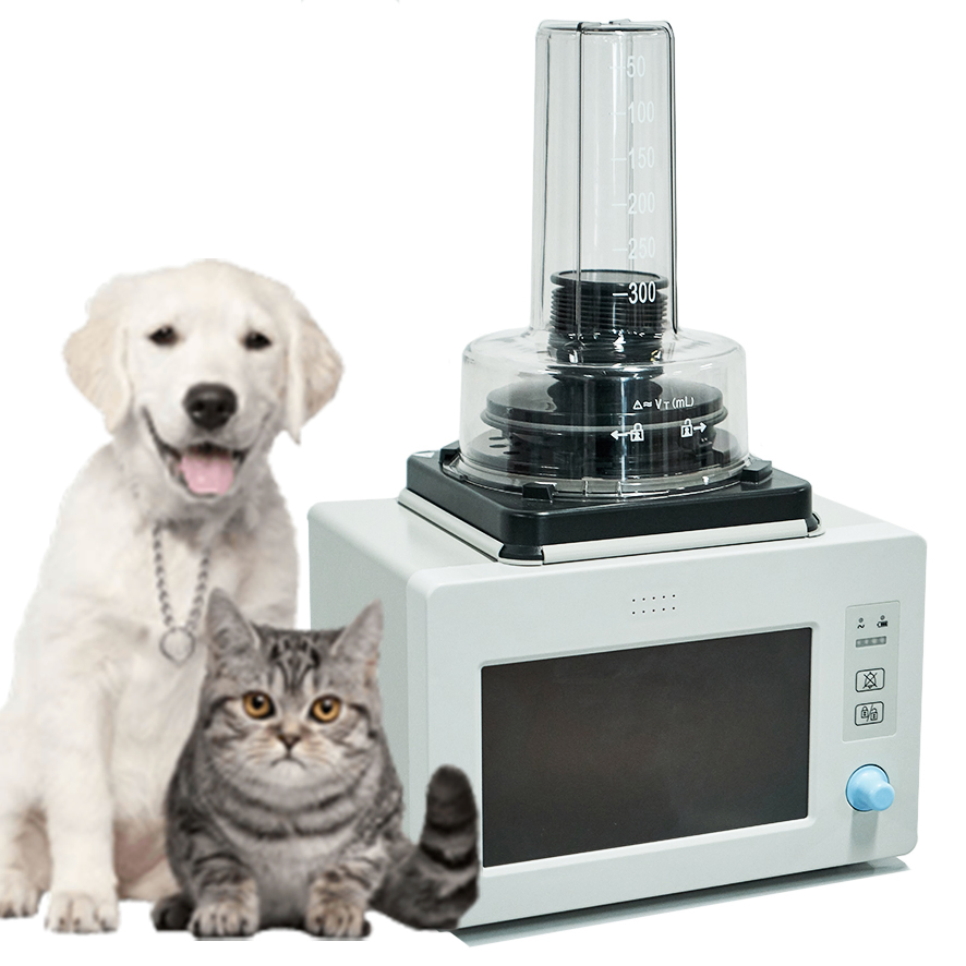IN-80V Vet Medical Equipment Veterinary Anesthesia Ventilator