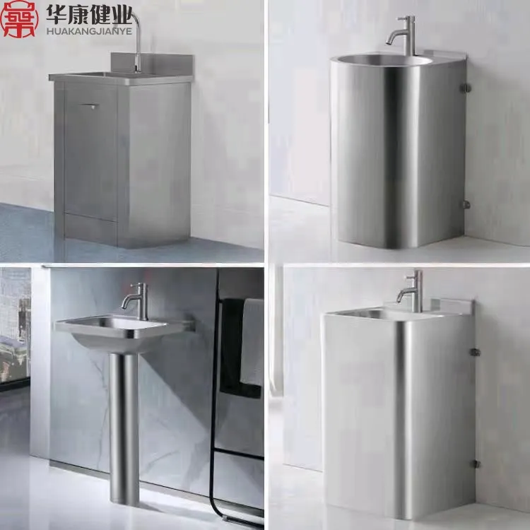 Single Station Scrub Sink