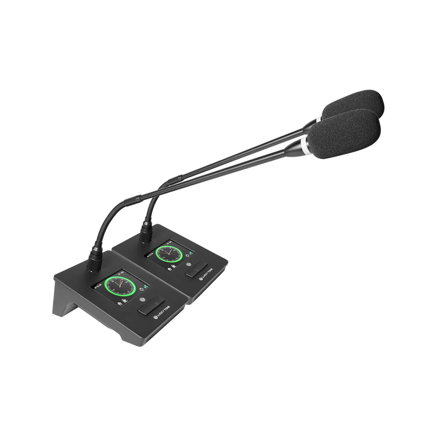 Digital Professional Conference System with Discussion, Visual Tracking, Sign-in, Voting and Recording