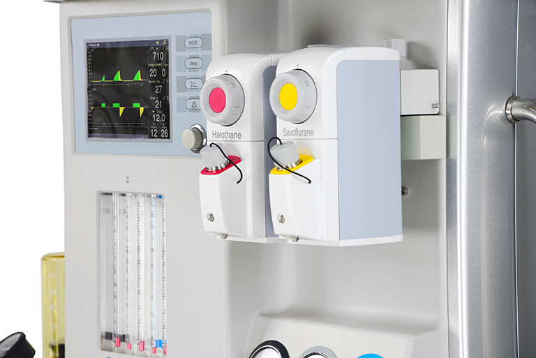 Advanced Medical Anesthesia Machine Two Vaporizers CE Europe Hospital Anesthesia Machine Price