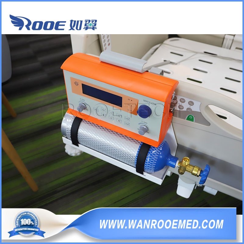 AV-2010 Medical Emergency Movable Portable Oxygen Breathing Ventilator for Ambulance