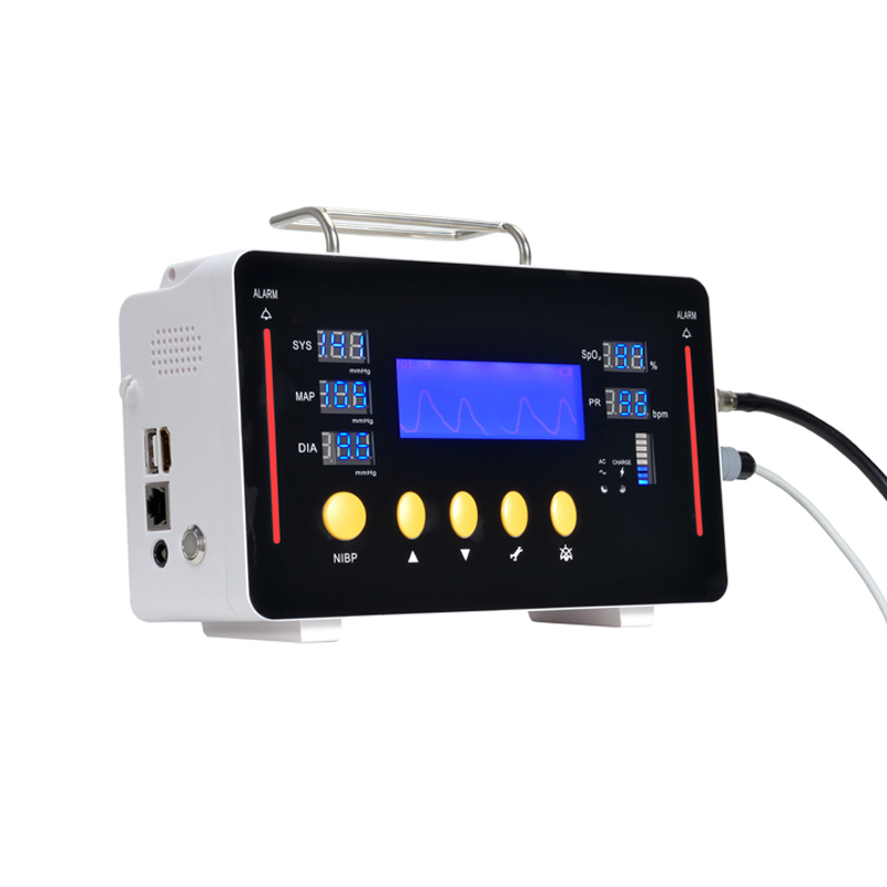 China Manufacture Cmics Vital Sign Portable Tabletop Patient Monitor