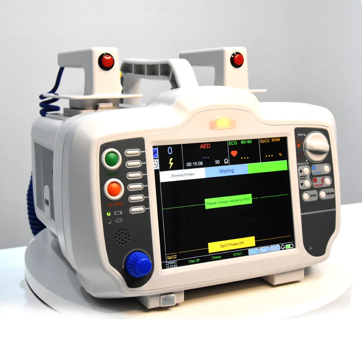 Defibrillator Monitor View 3