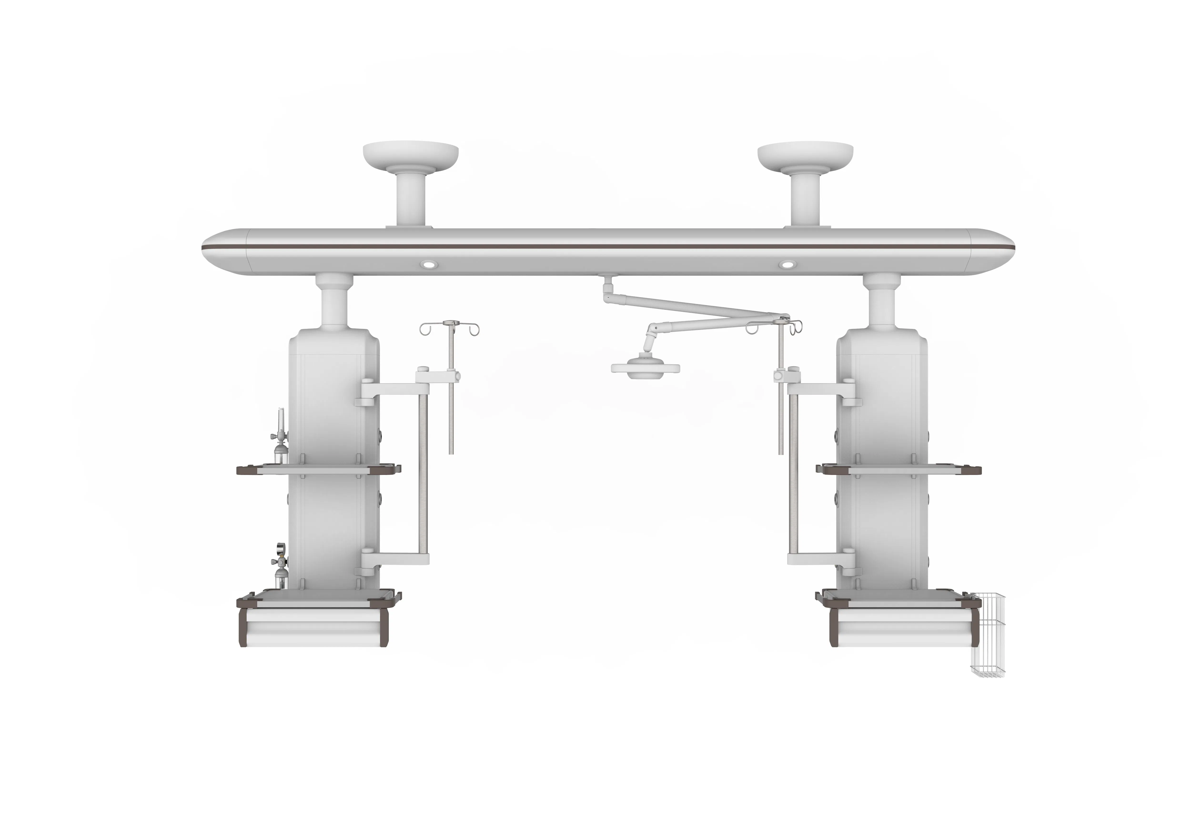 Medical ICU Ceiling Pendant Bridge Type Surgical Pendant Apart Dry-Wet Pendants