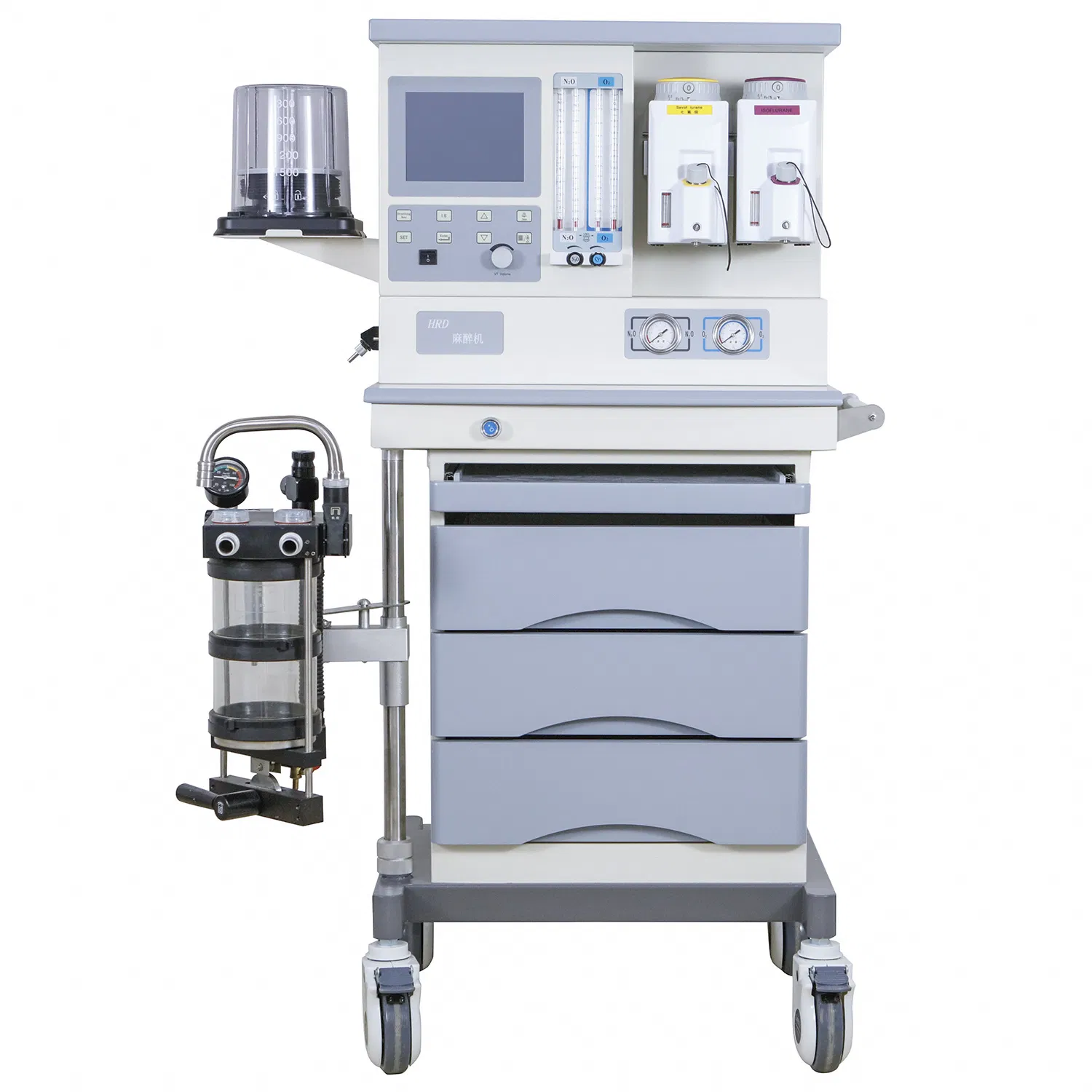 Multifunctional Hospital Medical Anesthesia Equipment Surgical Anestesia Machine Two Vaporizers