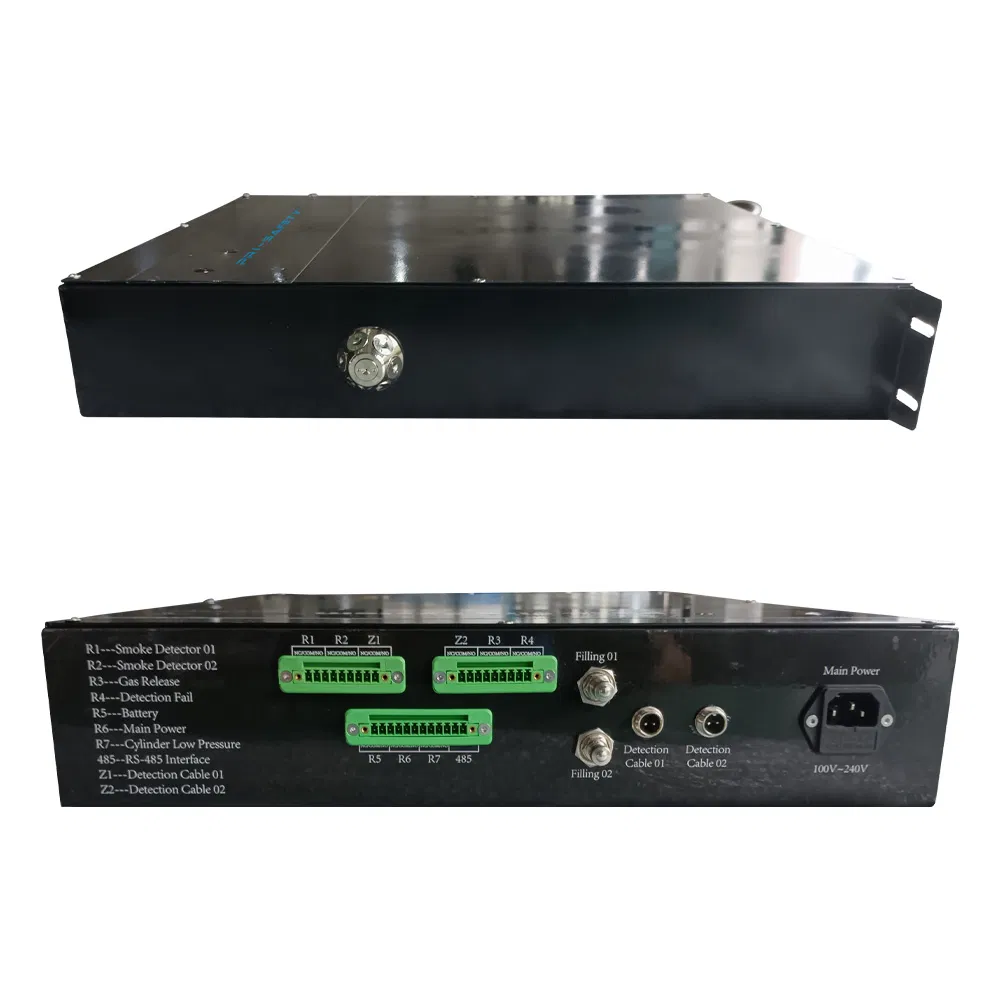 1u 2u 3u Server Rack Cabinet Fire Suppression System