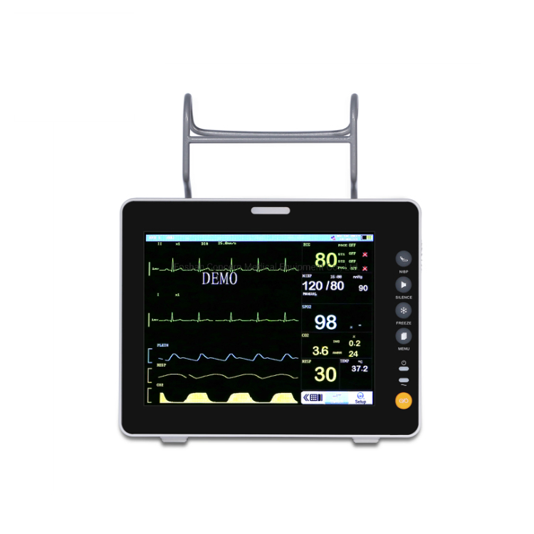 Medical Hospital Surgery Surgical Operation Operating Room Multi Parameter Patient Monitor