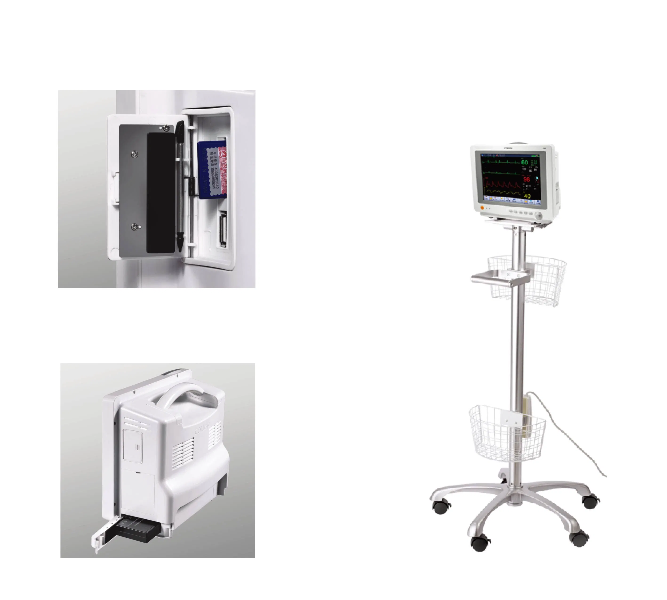 12.1", 15.1"Touch Screen ICU Patient Monitor