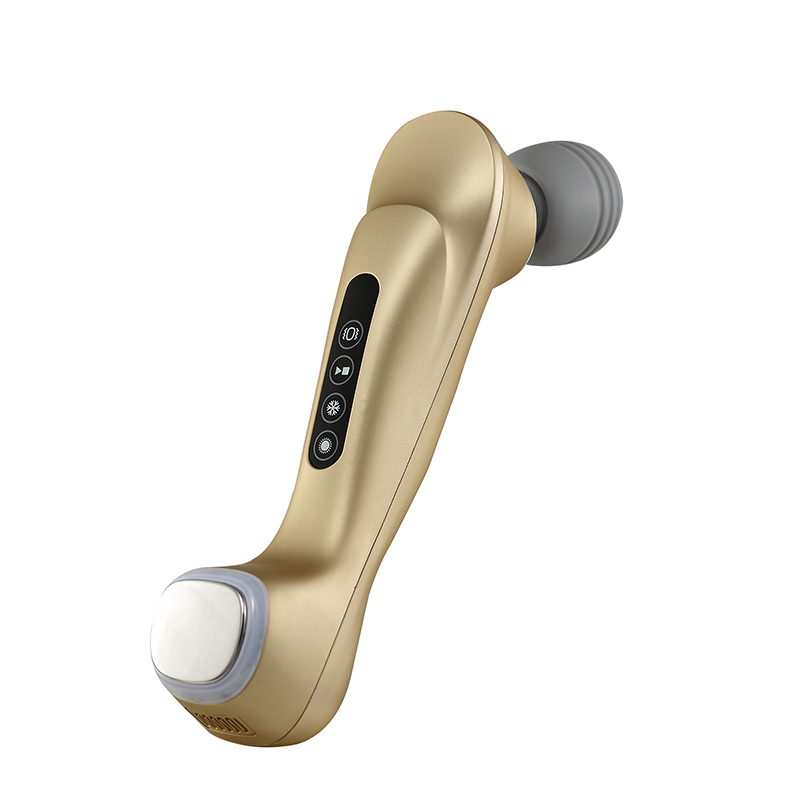 Multi-function hot and cold beauty massager