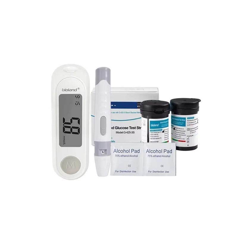 Medidor de glucosa en sangre automático y preciso para uso doméstico