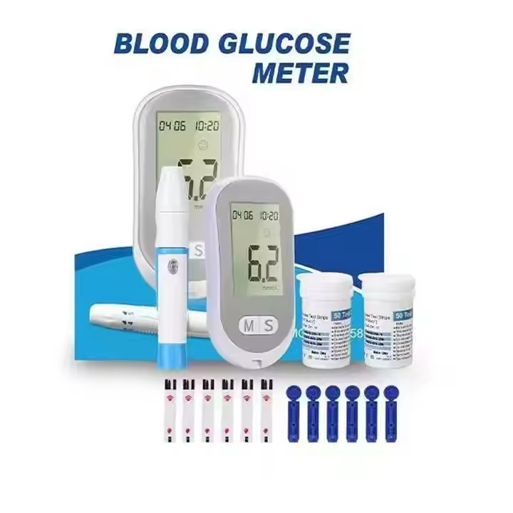 Monitor de glucosa en sangre digital Medidor de glucosa portátil Glucometro
