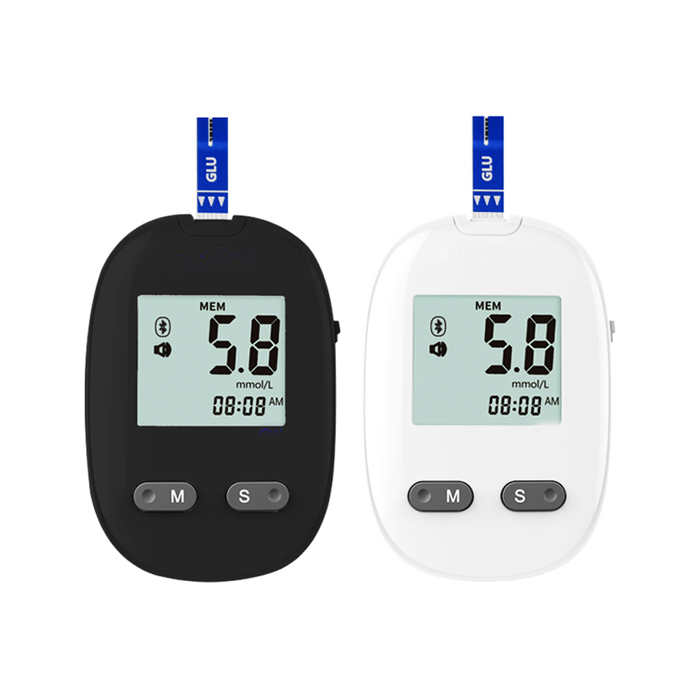 Monitoreo digital de glucosa en sangre, medidor de glucosa en sangre Bluetooth