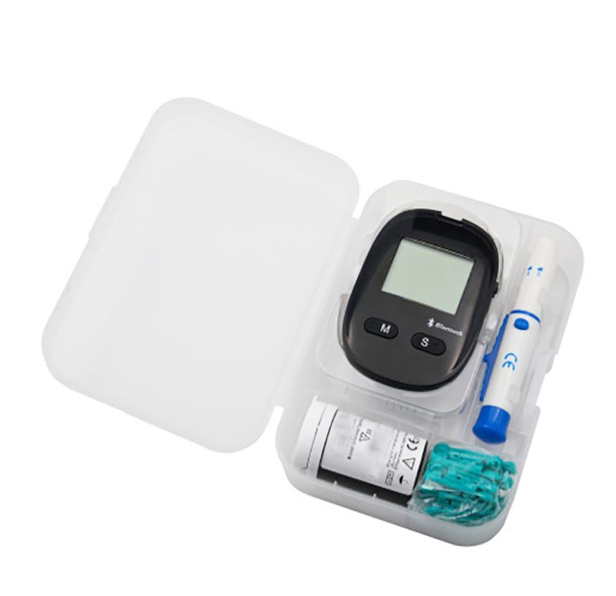 Medidor de glucosa en sangre Bluetooth inteligente para lecturas precisas