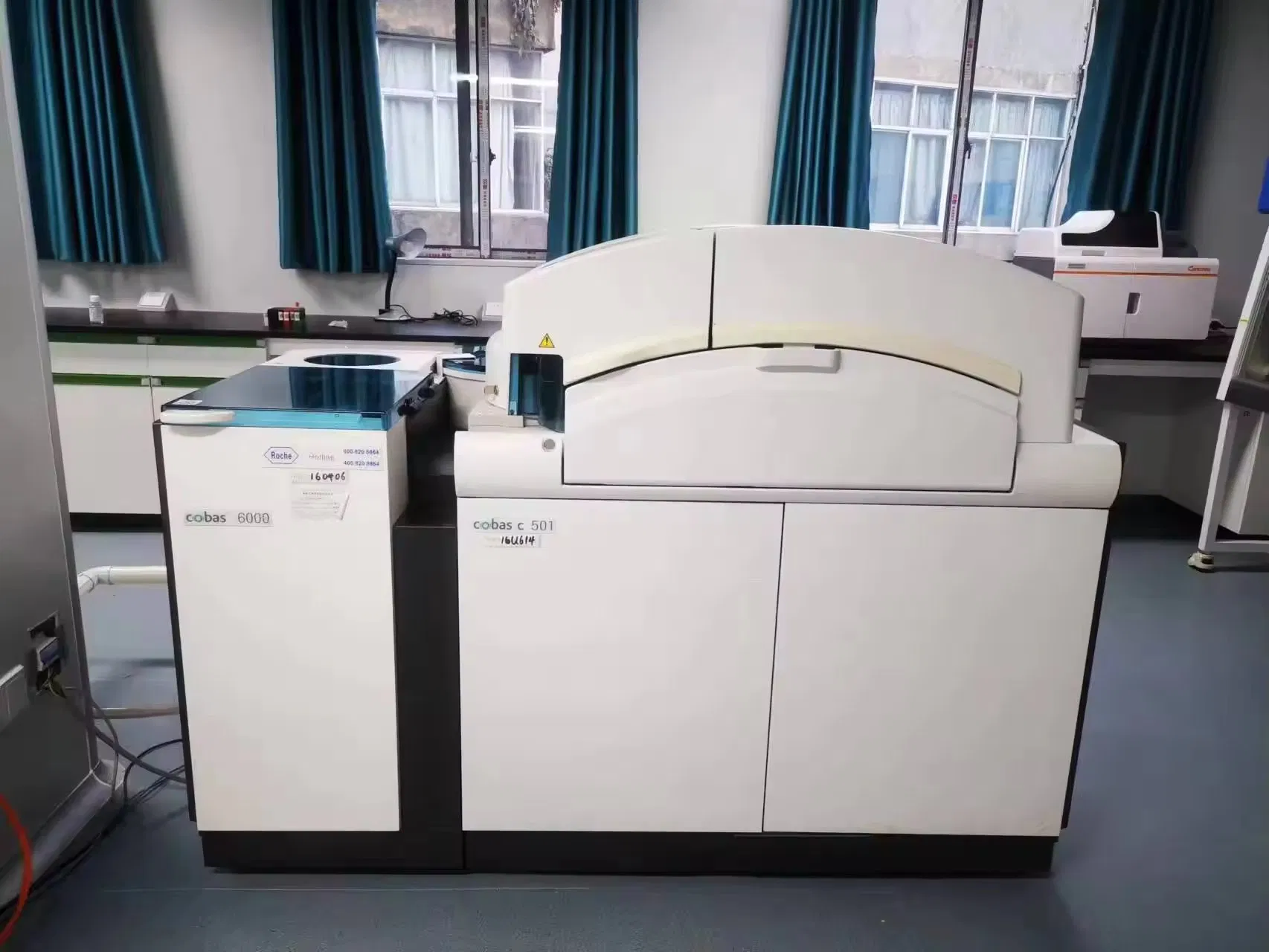 Analizador de Bioquímica Roche C501 Eficiente Usado para Instalaciones Médicas