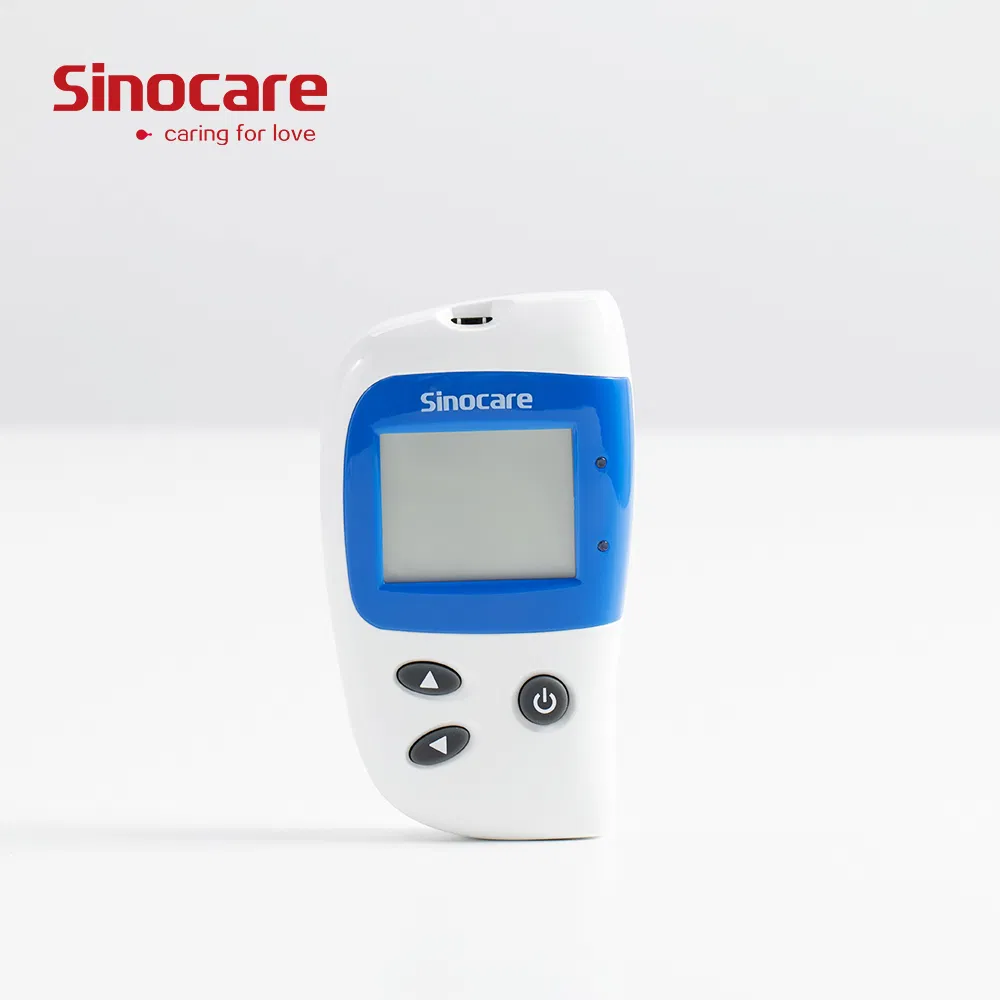 Dispositivo de Monitoreo de Glucosa Sinocare CE ISO Medidor de Glucosa para el Hogar para Diabetes