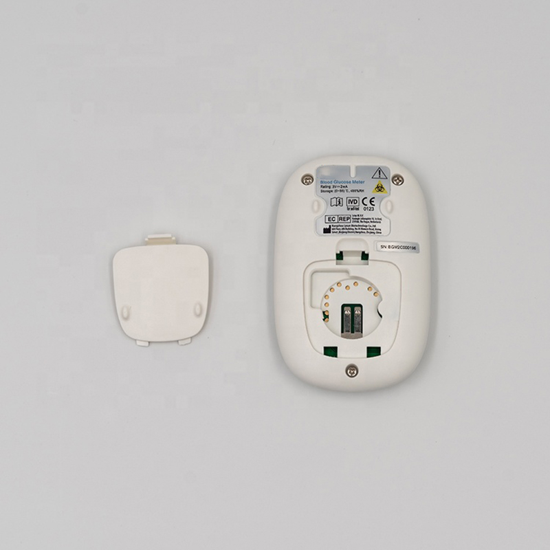 Medidor de glucosa en sangre de monitor médico OEM, tiras de prueba, monitores