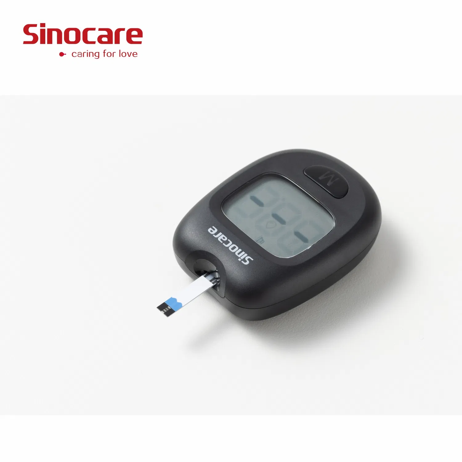 Sinocare Sz101 Medidor de glucosa digital Monitor de glucosa en sangre Prueba de glucosa para diabetes Tiras de prueba de glucosa