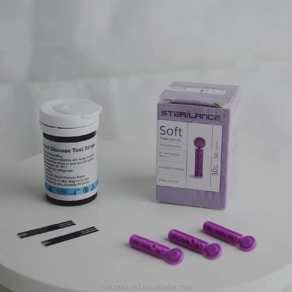 Medidor de glucosa en sangre portátil de uso doméstico para diabéticos con aprobación CE