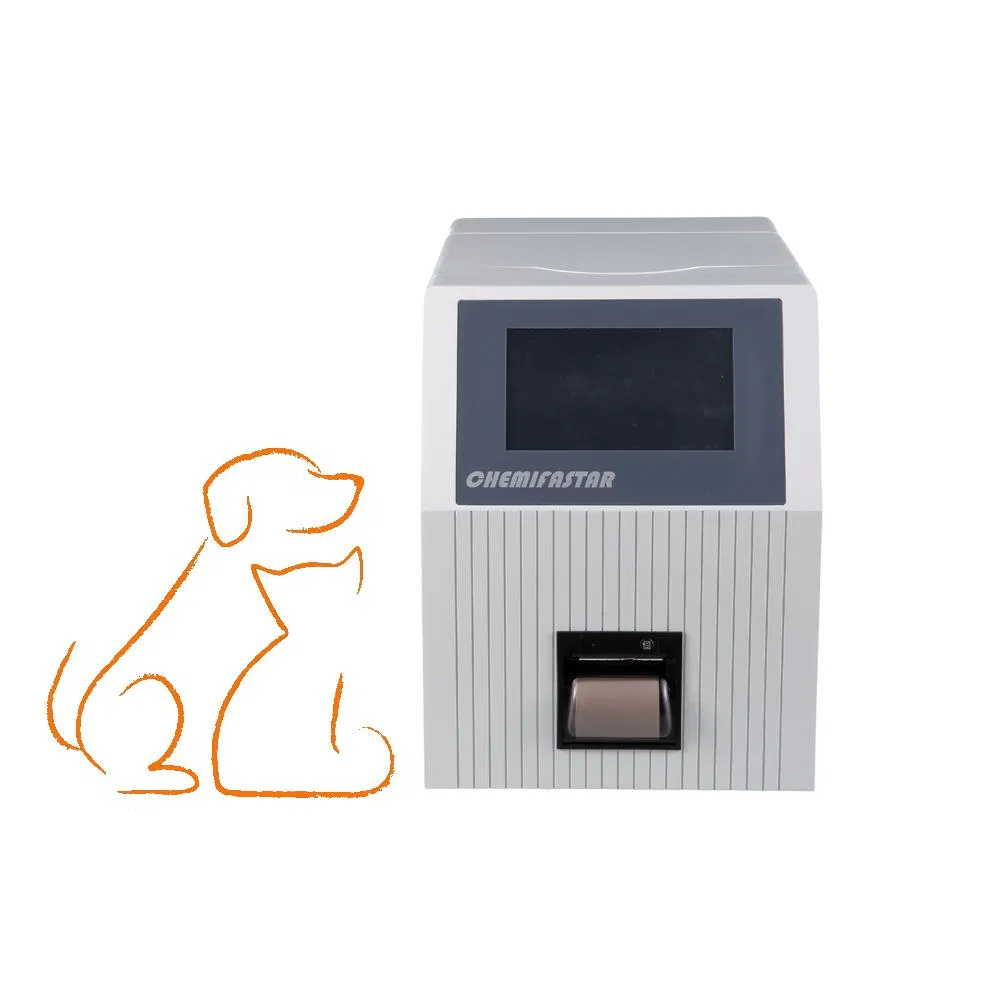 Analizador de Química Veterinaria Analizador Médico de Química Seca Veterinaria Analizador de Sangre Veterinaria