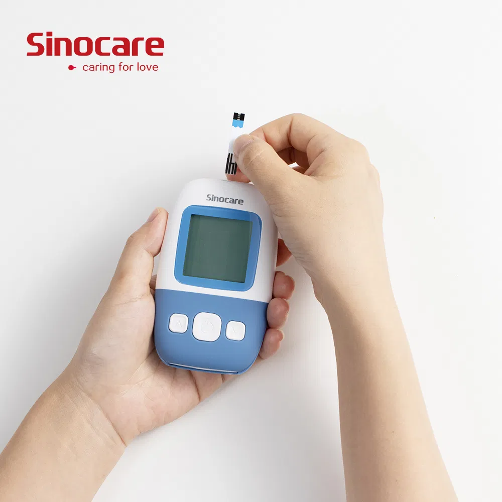 Kit de diabetes Sinocare sin código, monitor de glucosa en sangre, medidor de glucosa en sangre