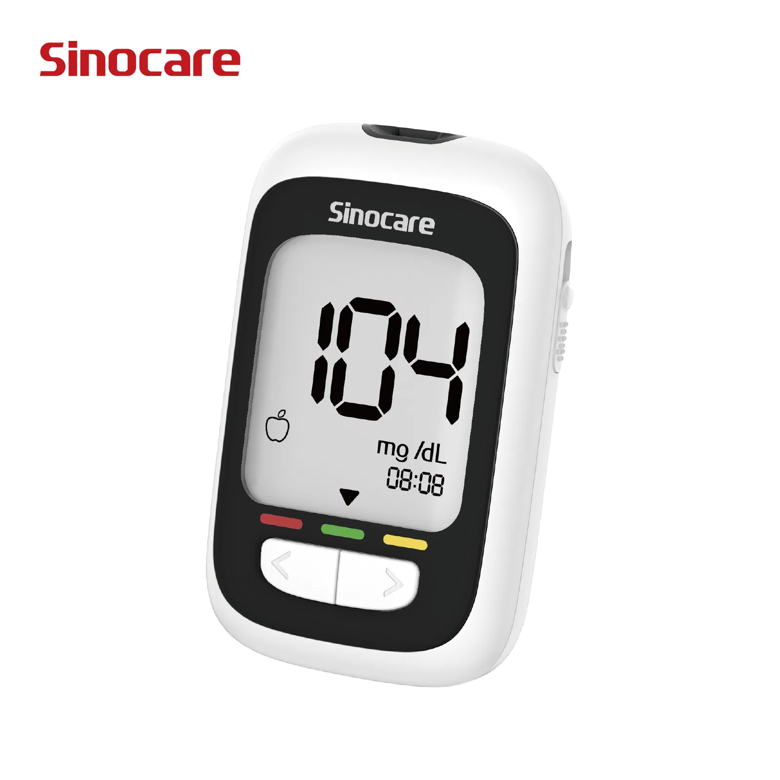 Máquina de Prueba de Diabetes Sinocare Monitor de Glucosa en Sangre Medidores de Glucosa con 50 PCS Tiras de Prueba de Glucosa en Sangre