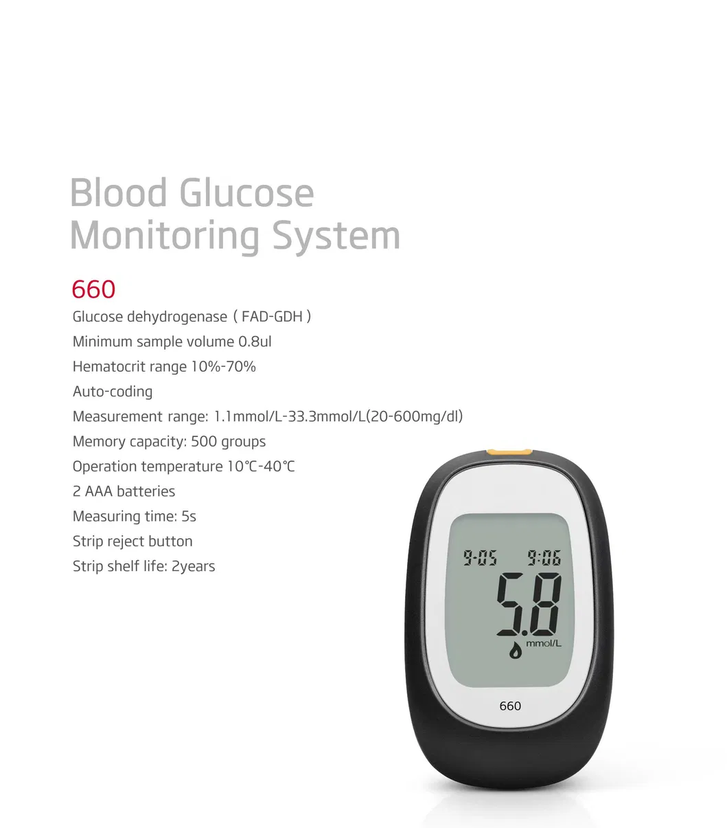 Medidor de glucosa en sangre