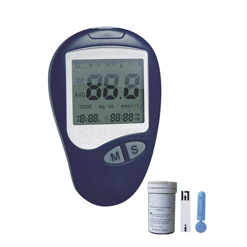 Sy-Bg102 Dispositivo portátil de monitoreo de glucosa para pacientes diabéticos