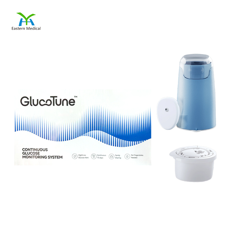 Sistema de Monitoreo Continuo de Glucosa / Sin Punciones en los Dedos / 15days