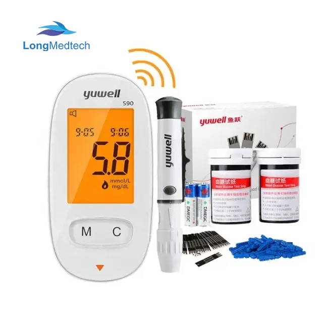 Funcionamiento del Medidor de Glucosa Accusure 580