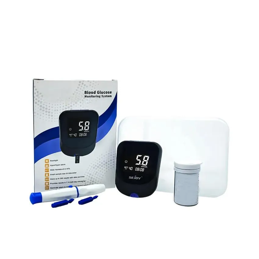 Dispositivo de monitoreo de glucosa en sangre confiable para la gestión de la diabetes