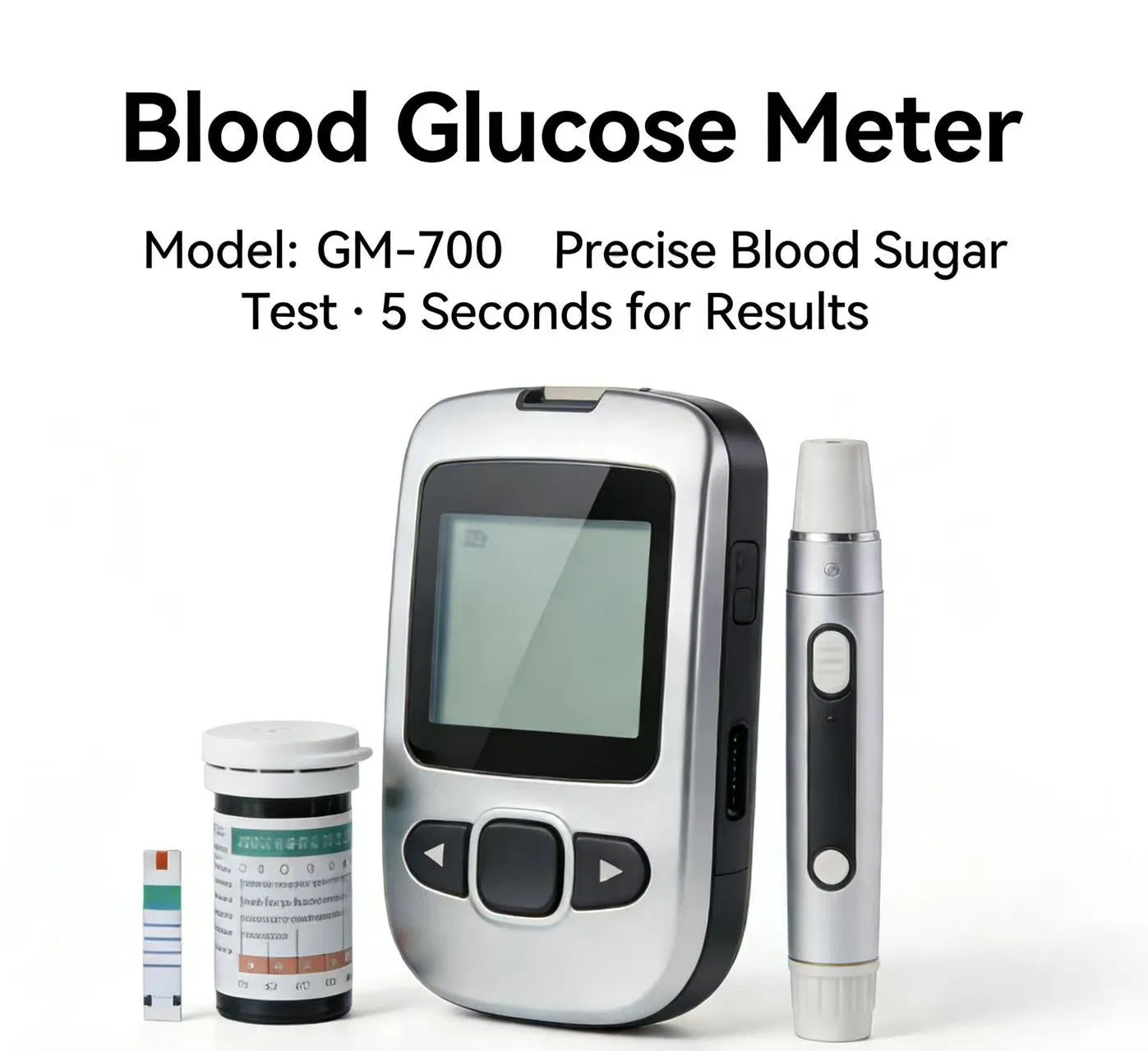 Medidor de glucosa en sangre profesional para un monitoreo preciso de la diabetes