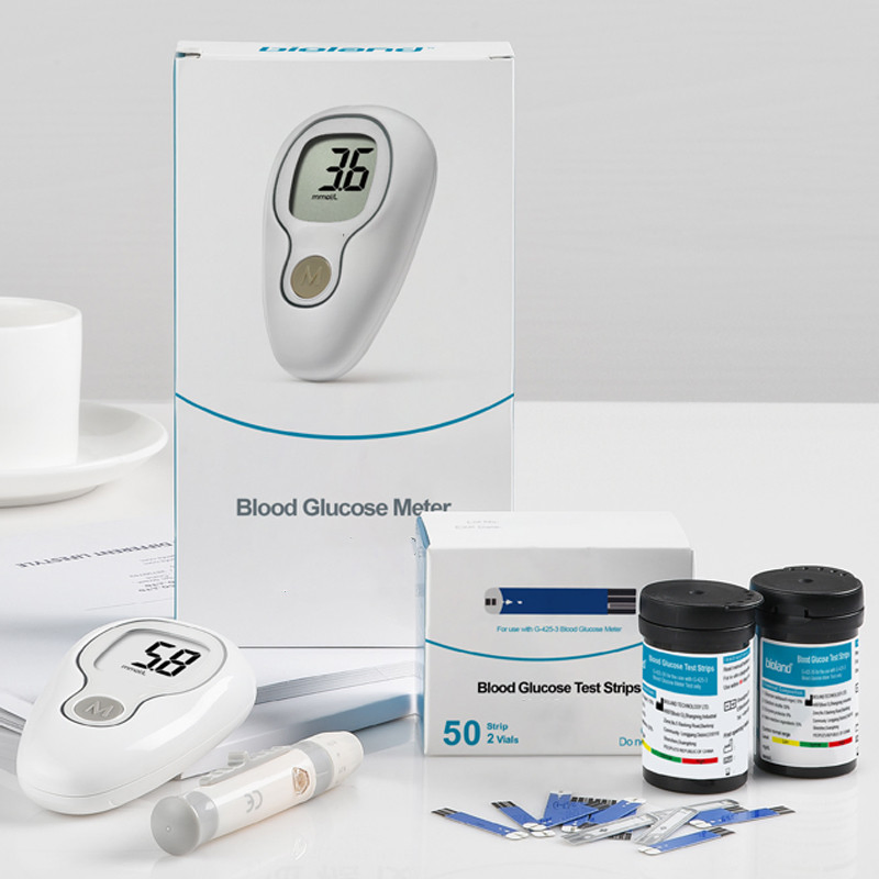 Medidor de glucosa en sangre Monitoreo de diabetes para pruebas de azúcar en sangre