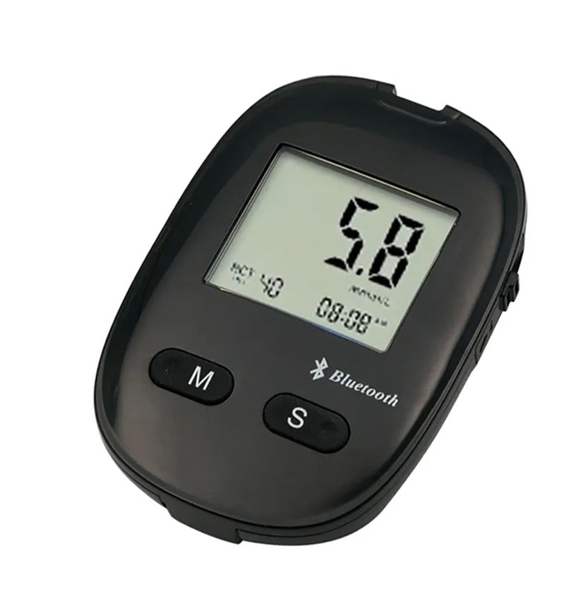 Medidor de glucosa en sangre Bluetooth inteligente para lecturas precisas