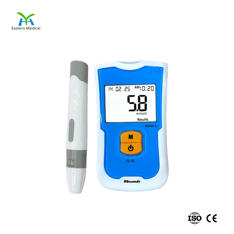 Medidor de glucosa en sangre / Comunicación inalámbrica Bluetooth integrada