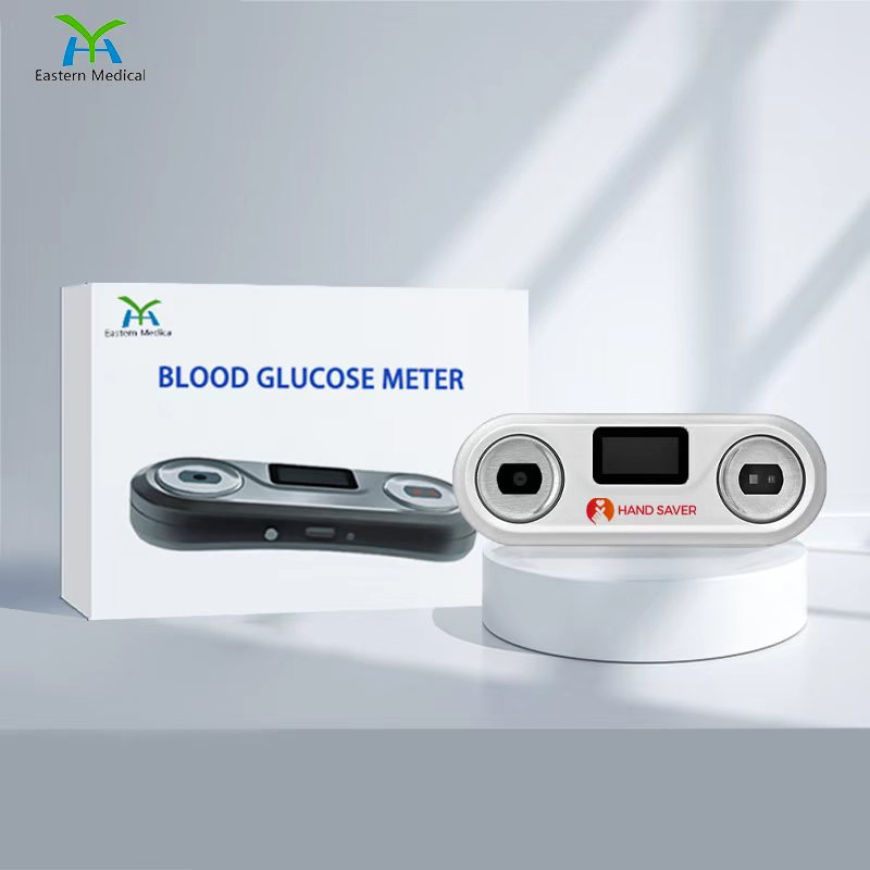 Dispositivo de monitoreo de prueba de glucosa en sangre no invasivo digital