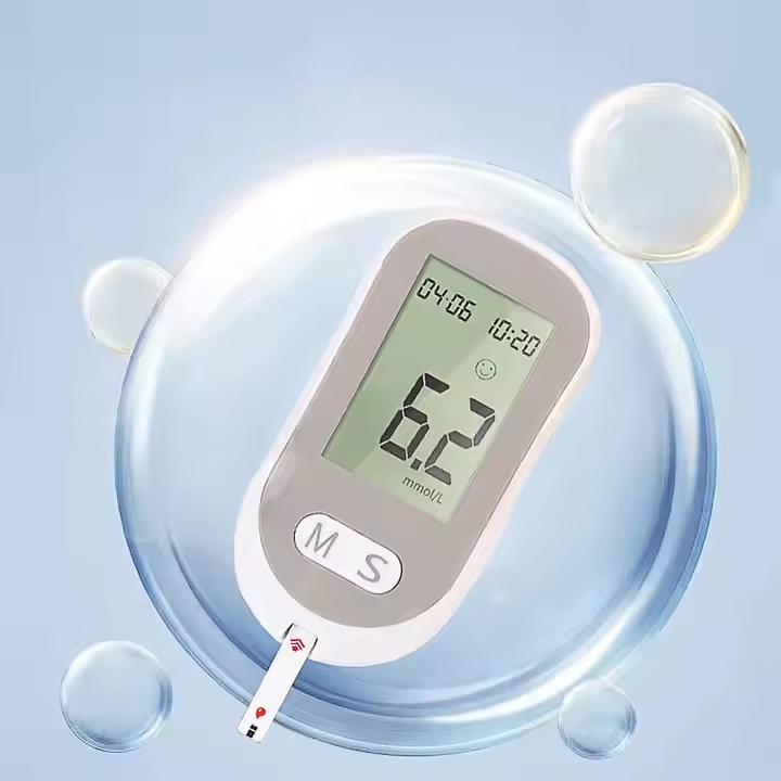 Monitor de glucosa en sangre digital Medidor de glucosa portátil Glucometro