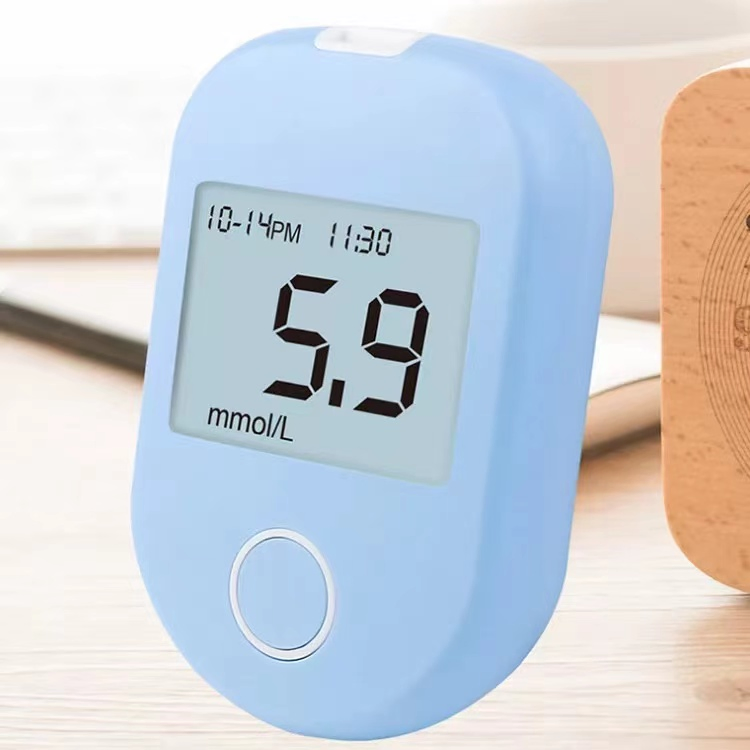 Monitor de glucosa digital, medidor de glucosa en sangre, tiras de prueba de glucosa para diabetes