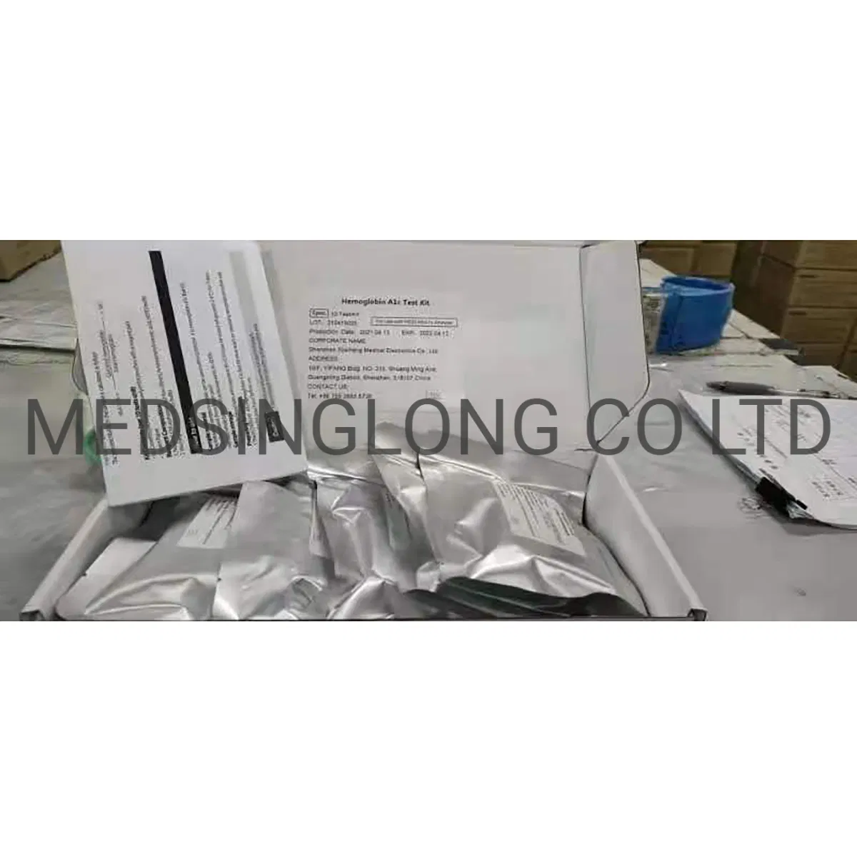 Nuevo Analizador Portátil Mejorado Hba1c con Pantalla Táctil Mslgh15