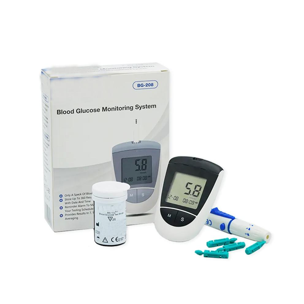 Medidor de Glucosa para Diabetes - Medidor de Prueba de Azúcar en Sangre Médico Preciso