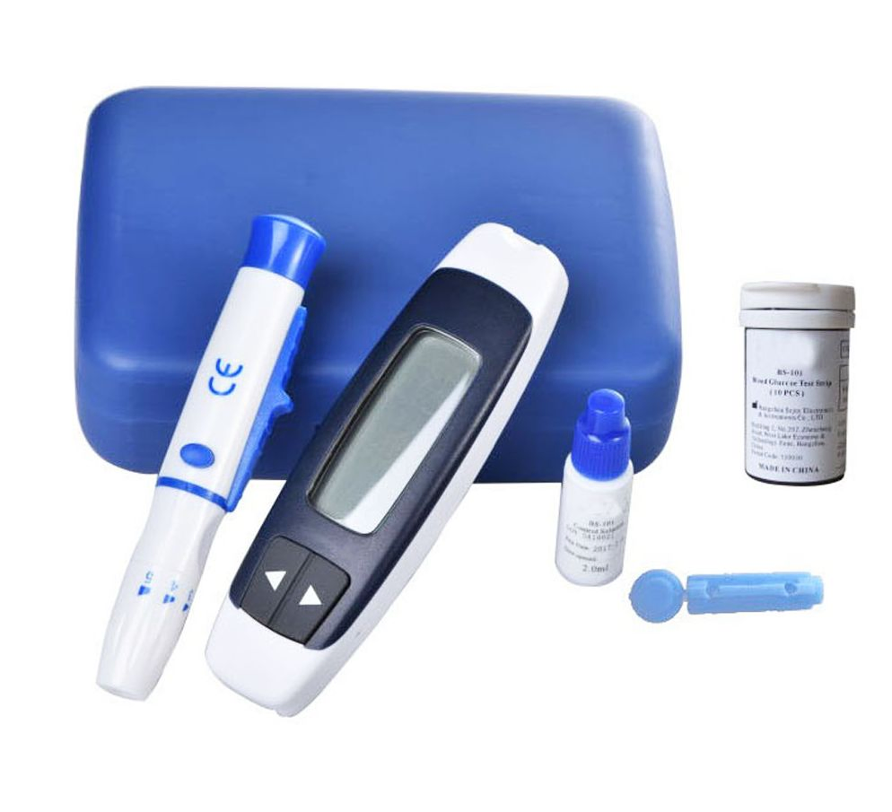 Medidor de glucosa digital avanzado para monitoreo rápido de azúcar en sangre