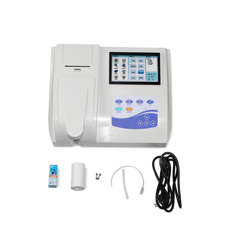 Equipo Médico Veterinario Bioquímica Analizador Bioquímico Semi Automático Venta Caliente