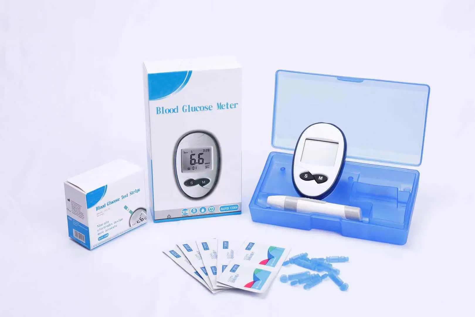 Ms-Gl100 Medidor de Glucosa en Sangre Digital