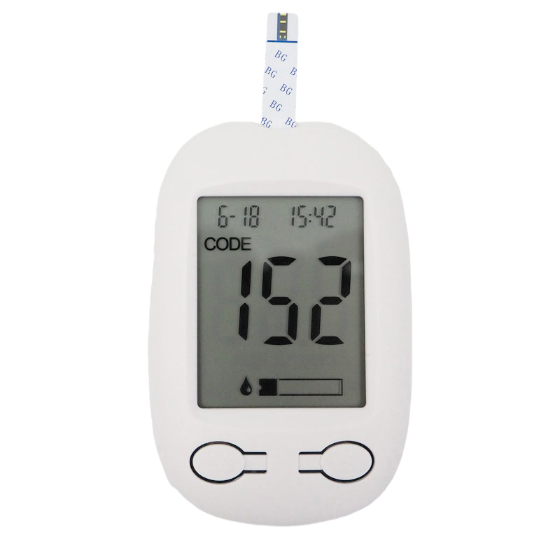 Medidor de glucosa en sangre de monitor médico OEM, tiras de prueba, monitores