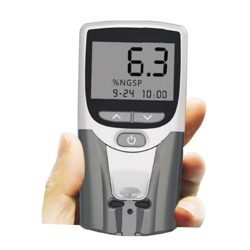 Máquina de Pruebas de Hemoglobina Analizador de Hemoglobina Glucosilada Portátil Mango Proteína Específica Hba1c Analizador