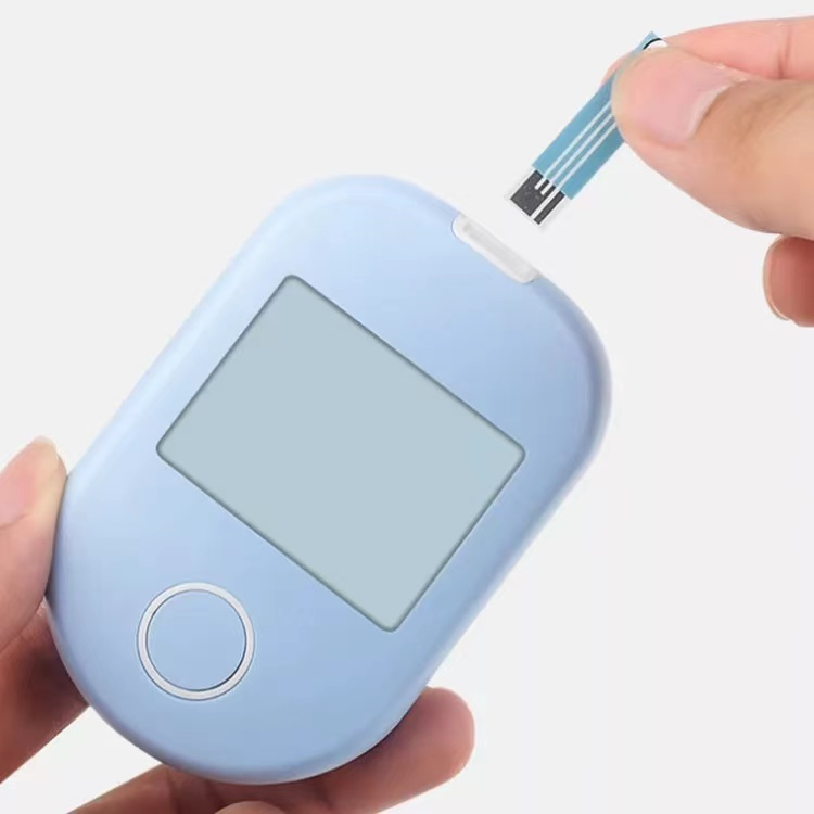 Monitor de glucosa digital, medidor de glucosa en sangre, tiras de prueba de glucosa para diabetes