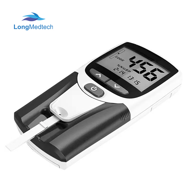 Máquina de análisis de reactivos portátil Poct Hba1c Kit de prueba de hemoglobina A1c Medidor